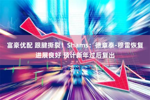 富豪优配 跟腱撕裂！Shams：德章泰-穆雷恢复进展良好 预计新年过后复出